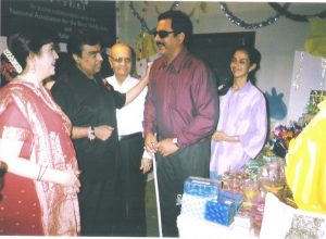Bhavesh Bhatiya(Sunrise Candles) with Mukesh Ambani( Relience)