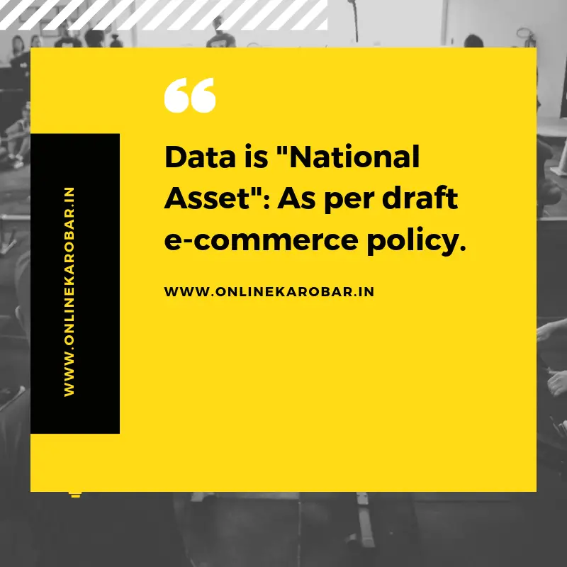 data is national asset.