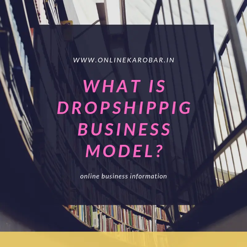 dropshipping business model meaning