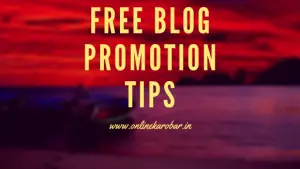 blog promotion ideas and tips