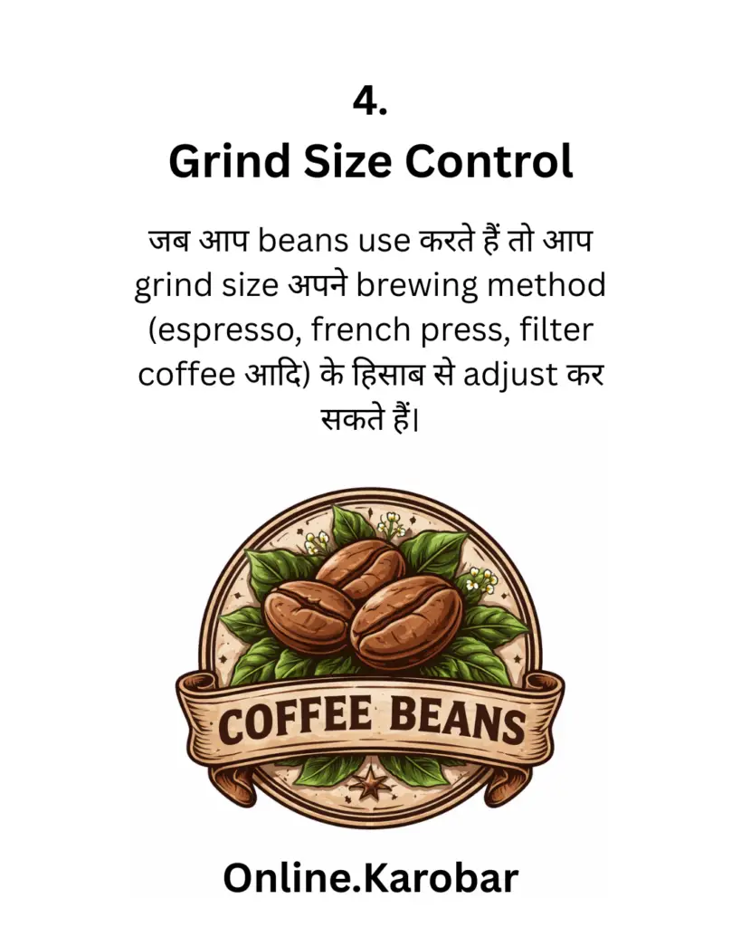 grind size of coffee beans